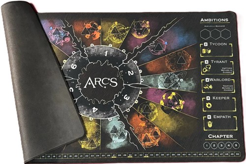 LED06007 Arcs Board Game: Playmat published by Leder Games