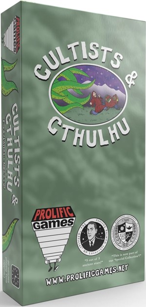 LEFPLF510 Cultists And Cthulhu 2nd Edition Card Game (Don't Use) published by Prolific Games