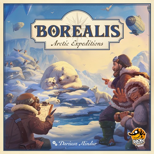 LKYBAER01 Borealis Board Game: Arctic Expeditions published by Lucky Duck Games
