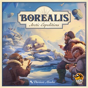 LKYBAER01 Borealis Board Game: Arctic Expeditions published by Lucky Duck Games