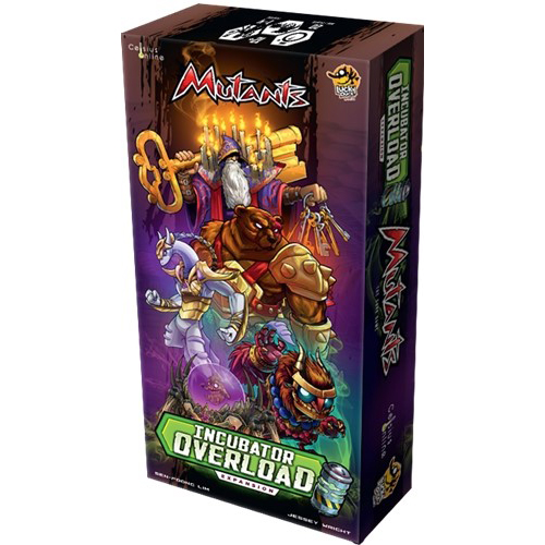 LKYMUTR02EN Mutants: The Card Game Incubator Overload Expansion published by Lucky Duck Games