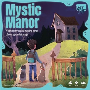LNG2025MYST Mystic Manor Board Game published by Last Night Games