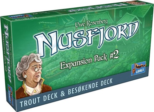 LOG0171 Nusfjord Board Game: Expansion Pack 2 Trout And Besokende Decks published by Lookout Spiele