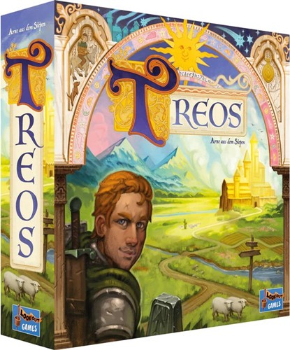 LOG0182 Treos Board Game published by Lookout Spiele