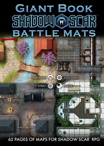 LOKEBM061 Giant Book Of Battle Mats: Shadow Scar published by Loke Battle Mats