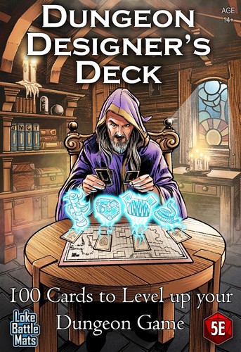 LOKEBM065 Dungeon Designer's Deck published by Loke Battle Mats