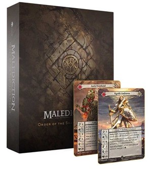 LOO002FBMORSL1 Malediction Card Game: Order of the Shattered Throne Faction Box published by Looney Labs