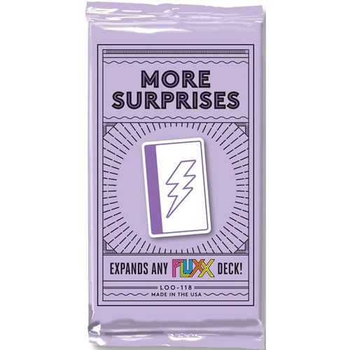 LOO118 Fluxx Card Game: More Surprises Expansion published by Looney Labs
