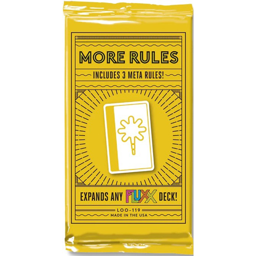 LOO119 Fluxx Card Game: More Rules Expansion published by Looney Labs