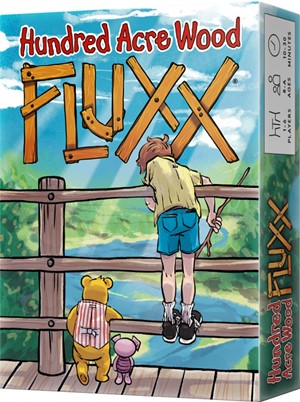 LOO130 Hundred Acre Wood Fluxx Card Game published by Looney Labs