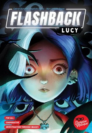 LSMFLASHBACKLUCY Flashback: Lucy Card Game published by Le Scorpion Masque