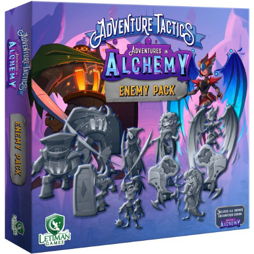 LTM032 Adventure Tactics Board Game: Domianne's Tower Adventures In Alchemy Expansion - Enemy Pack published by Letiman Games