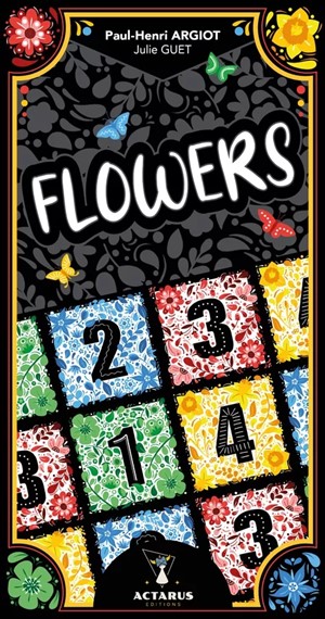 LUFLO20240201 Flowers Card Game published by Ludonaute