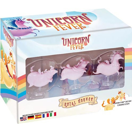 LUMHG035 Unicorn Fever Board Game: Royal Hooves Expansion published by Horrible Games