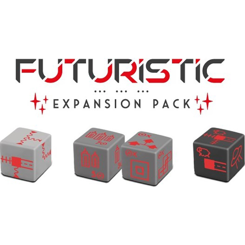 LUMHG054 Railroad Ink Challenge Board Game: Future Dice Expansion Pack published by Horrible Games