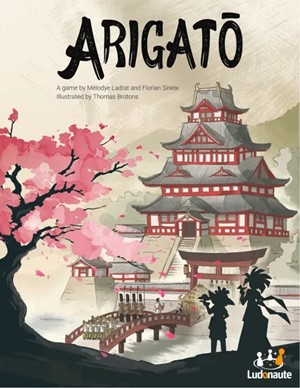 2!LUPRI01EN Arigato Card Game published by Ludonaute