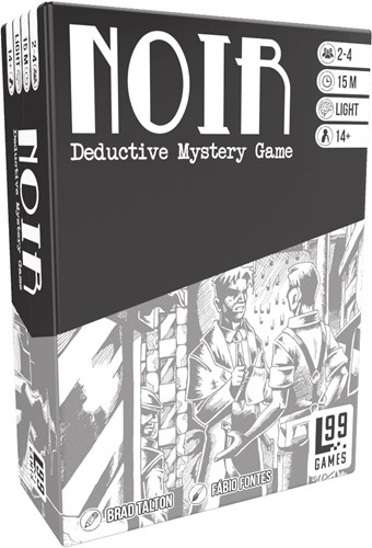 Noir: Deductive Mystery Game: 2nd Edition