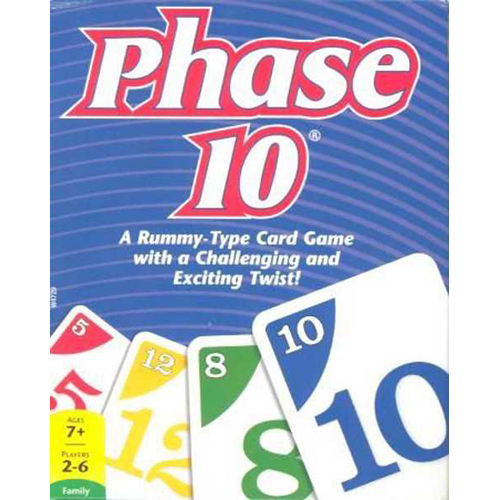 MATFFY05 Phase 10 Card Game published by Mattel