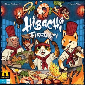 MATHIB005540 Hibachi Board Game: Fired Up published by Grail Games