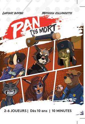MATMCG002056 Pan T'es Mort Board Game published by Matagot SARL