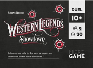 MATMCG006200 Western Legends Showdown Board Game: Micro Game Edition published by Matagot SARL