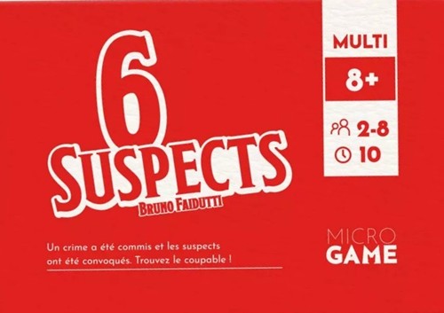 MATMCG008414 6 Suspects Board Game: Micro Game Edition published by Matagot SARL