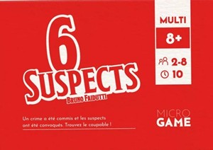 MATMCG008414 6 Suspects Board Game: Micro Game Edition published by Matagot SARL
