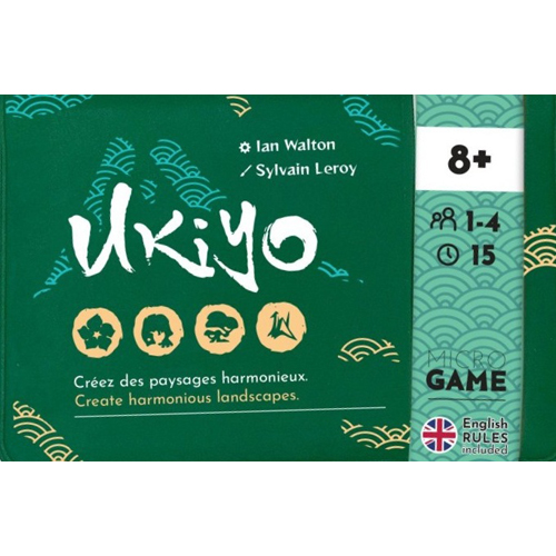 MATMCG018496 Ukiyo Board Game: Micro Game Edition published by Matagot SARL