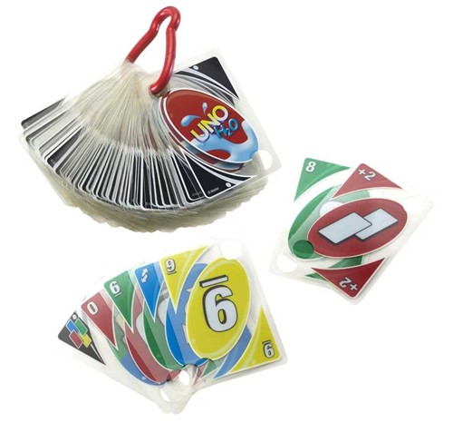 MATP1703 UNO H2O To Go Card Game published by Mattel
