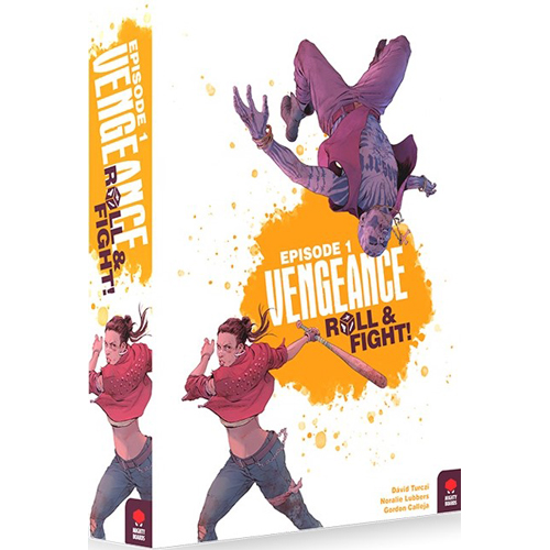MBVRF001EN Vengeance: Roll And Fight Dice Game: Episode 1 published by Mighty Boards