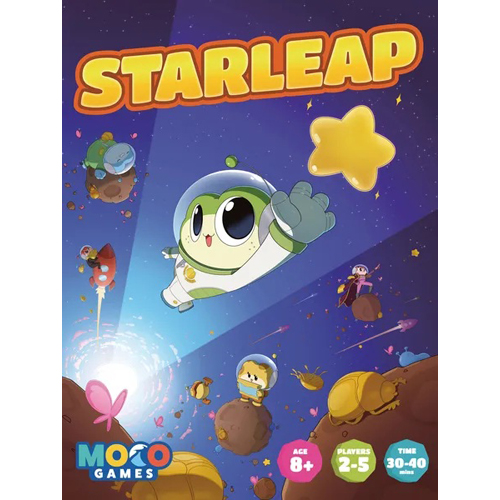 MCOMCGSL01 StarLeap Board Game published by MoCo Games