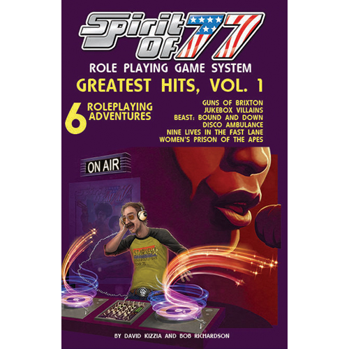 MFS77101 Spirit Of 77 RPG: Greatest Hits Volume 1 published by Monkeyfun Studios