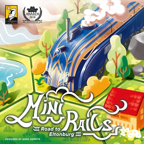 Mini Rails Board Game: Road To Eltonburg