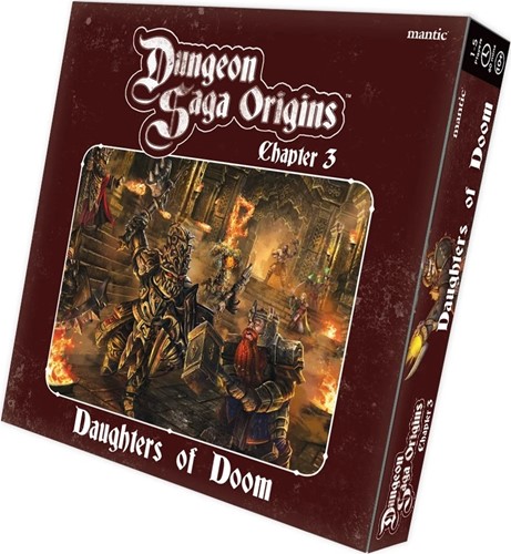 Dungeon Saga Board Game: Origins Daughters Of Doom