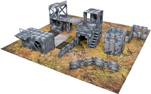 MGHA103 Halo: Flashpoint Deluxe Buildable 3D Terrain Set published by Mantic Games
