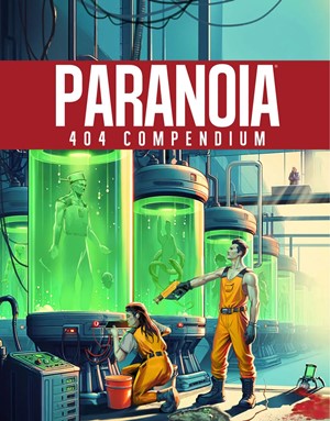 MGP15105 Paranoia RPG: 404 Compendium published by Mongoose Publishing
