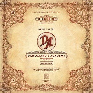 MINTRN01 Trickerion Board Game: Dahlgaard's Academy Expansion published by Mindclash Games