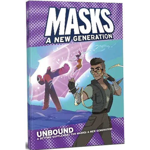 MPG026 Masks RPG: Unbound (Softcover) published by Magpie Games