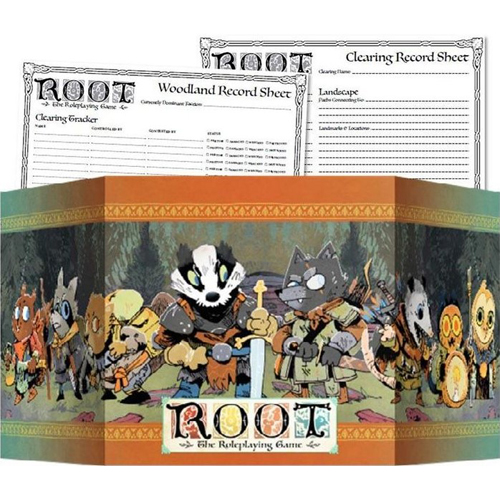 MPGS01 Root RPG: GM Screen And Notepad Pack published by Magpie Games