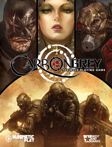 MPP01000 Carbon Grey RPG: Core Rulebook published by Magnetic Press Play