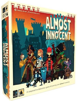 MTGKOLALO001081 Almost Innocent Board Game published by Kolossal Games