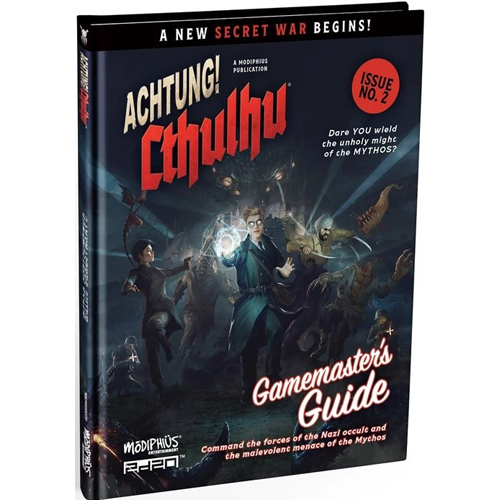 MUH051744 Achtung! Cthulhu 2d20 RPG: Gamemaster's Guide published by Modiphius