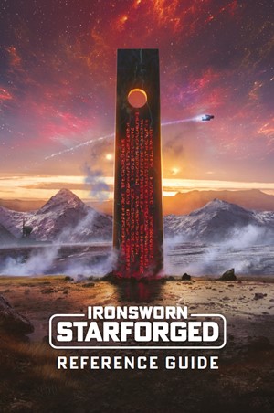 MUH051V002 Ironsworn: Starforged RPG: Reference Guide published by Modiphius