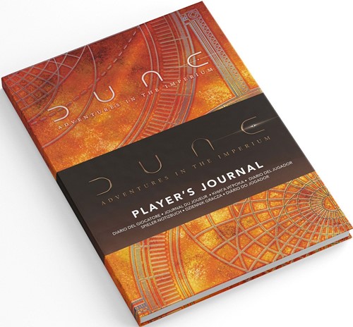 MUH052167 Dune RPG: Player's Journal published by Modiphius