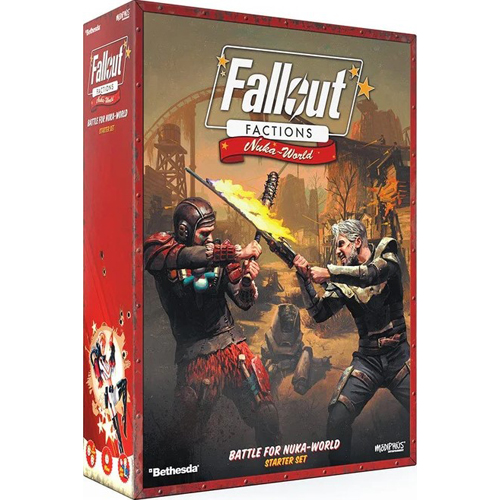 MUH107001 Fallout Factions Miniatures Game: Nuka World Starter Set published by Modiphius