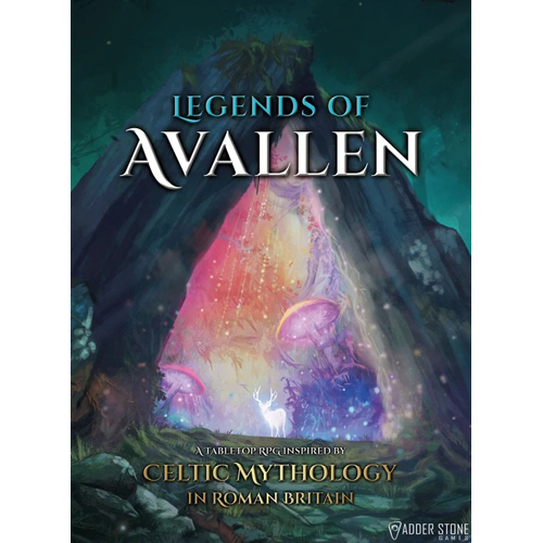 MUH111V001 Legends Of Avallen RPG: Core Rulebook published by Modiphius