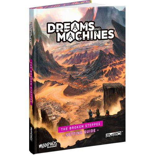 MUH1140117 Dreams And Machines RPG: Setting Guide - Broken Steppes published by Modiphius