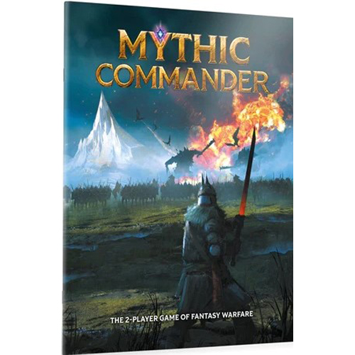 MUH118001 Mythic Commander: Core Rulebook published by Modiphius