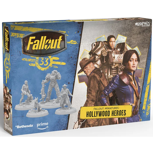 MUH162001 Fallout RPG: Hollywood Heroes Miniatures published by Modiphius