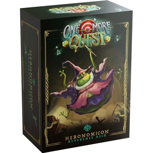 MUHHG166 One More Quest RPG: Heronomicon Reference Deck published by Modiphius